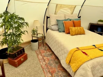 Luxury Glamping in High Rolls Mountain Park, NM Stunning Views & Modern Comforts