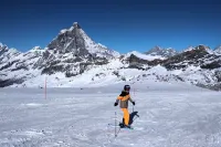 Ski chalet Cervinia Elena ski-in-ski-out 4-6 pers. sunny-balcony-wifi-pisteview Hotels in Valtournenche