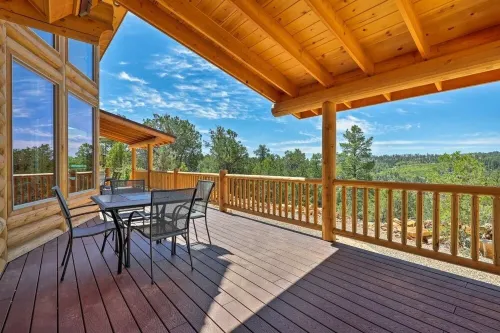 Gorgeous 5 Bedroom Log Cabin for your ALL YEAR relaxation by Zion National Park - Wifi