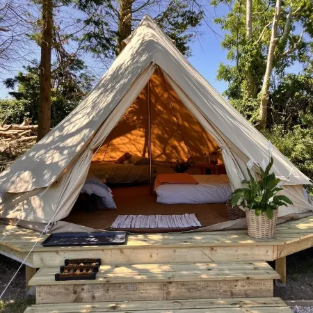 Ballydorn Stay Shepherds Hut with a view