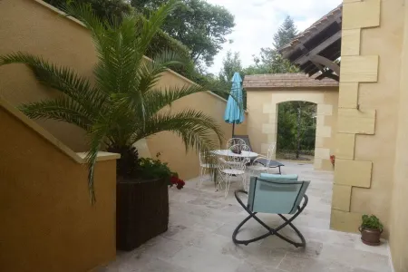 Gite ground floor house 200 m from the village, swimming pool Отели в г. Валь де Луир Э Кодо