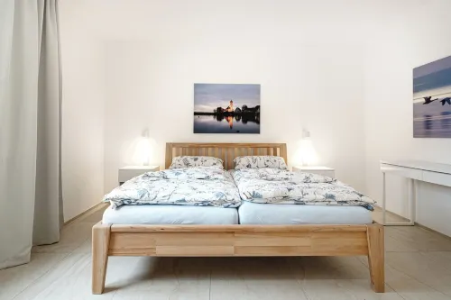 exclusive apartment in romantic site at small sailing harbor