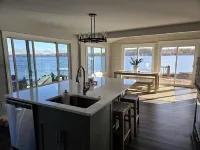 Spacious 4-bedroom house on Conesus Lake. 110 feet of lakefront with hot tub