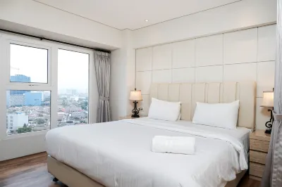 Stunning 2Br Loft Apartment at Maqna Residence Hotels in West Jakarta City
