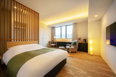 デラックス シングルルーム 白神山地　ホテルゆとりあ藤里の写真