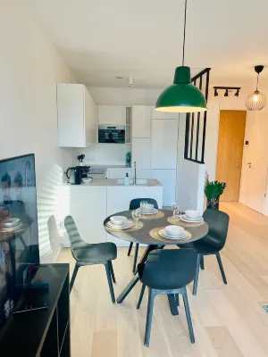 New & Large 1 Bedroom in Center- Terrace & Parking