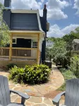 Spacious Living Area and Outdoor Oasis - Chic Modern Retreat Hotels in Mountain Brook