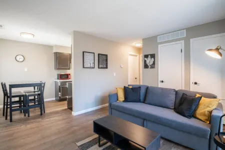 Dramatic Monochromatic Design with Modern Amenities - Cozy Chic