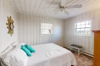 Soundfront home with large deck, updated interior, & dock - near outdoor rec