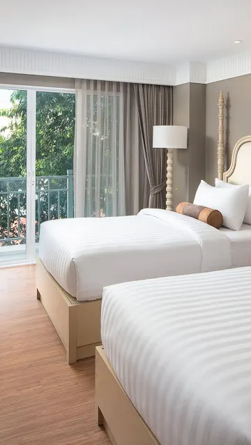 ห้องริเวอร์ไซด์ดีลักซ์เตียงแฝด