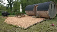 Viking Sleeping Barrel Hotels in Umberleigh