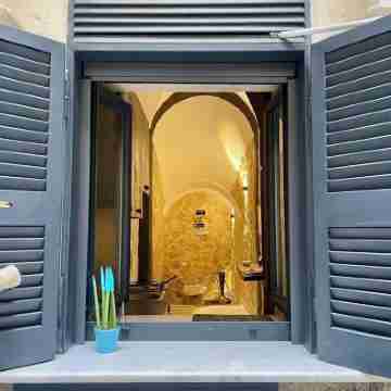 Window in the Stone Naples Hotel Exterior