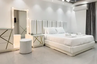 The Bold & Bright 3BDR Apt 15 Min To Airport Hotell i Nasser City