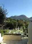 In villa, duplex 42 M2 center for 4 open terrace / garden parking space