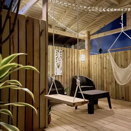 Tropical Private Beach Studio Apt #2 @ Jobos Beach
