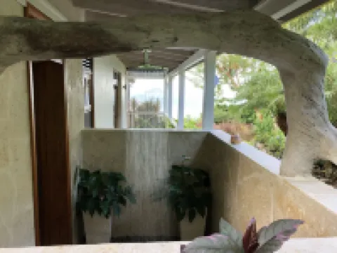 Secluded, exclusive, totally private luxury villa overlooking the prettiest bay.