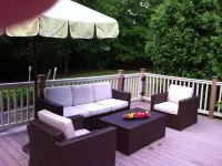 5 bedroom Hampton House with pool