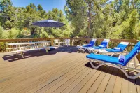 'Star House' Unique Home w/ 360 Mountain Views! - spa