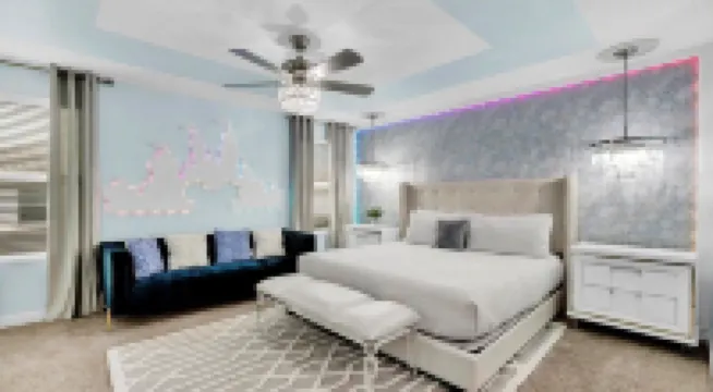 Private pool/Communal Facilities/themed bedrooms