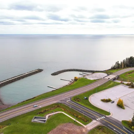 Walk to McQuade Harbor Lake Superior Retreat