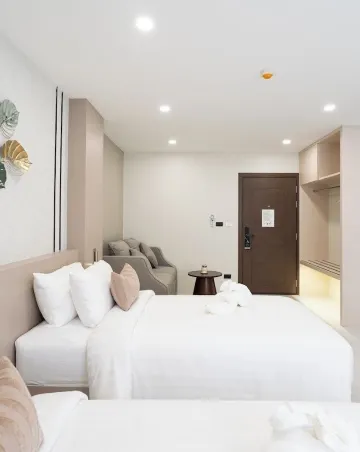 ห้องมาตรฐานเตียงแฝด - ปลอดบุหรี่