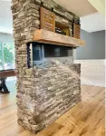 4 bedroom cottage with 2 indoor fireplaces