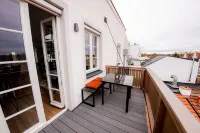 Highlight am Stadtplatz - Come4stay Innblick - 2 Zimmer Wohnung I bis zu 4 Gäste Hotels in Muhldorf