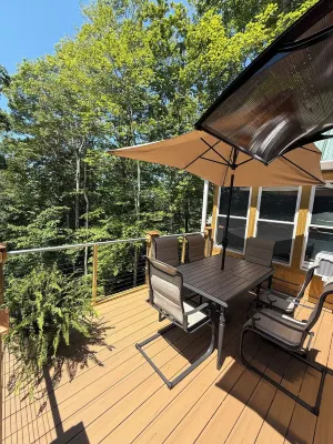 4 bed cabin in delightful Byrdstown with fitness room, WiFi, ACBoat/trl parking