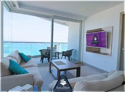 Luxury Oceanfront Condo In Mykonos โรงแรมใน