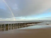 Uniquely located detached cozy vacation home right on the beach.