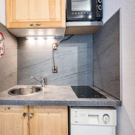 Cosy apartment in Morillion with balcony
