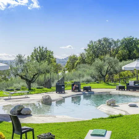 Apartment in Fermo with Heated Pool