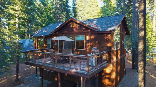 Cozy Tahoe Retreat w/ Hot Tub, Movie Room & Forest Views 10th Ave 2 by Avantstay