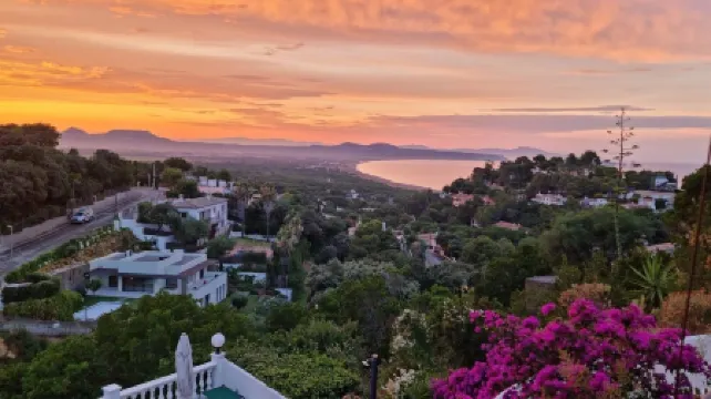 exclusiv villa with superb sea view over the beach of Pals