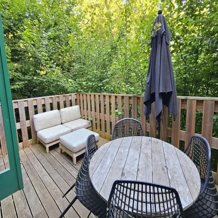Cozy Woodland Chalet near Durbuy