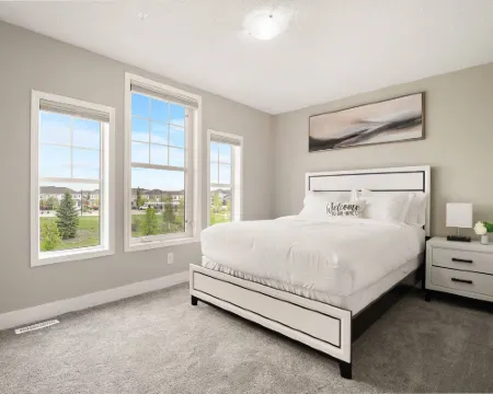 A beautiful home in Airdrie Hoteles en Airdrie