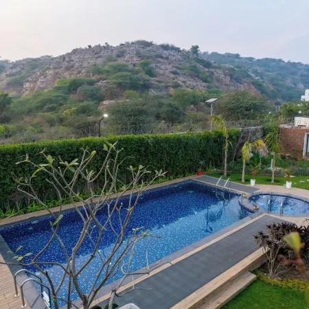Elivaas Prassanam Vatika 2 BHK Hillside Villa with Private Pool