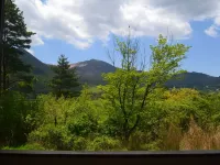 Oita kokonoe Kuoritei - Bergblick