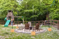 Epic Views-HotTub-WoodStove-Sauna-Fireplace-GameRoom-Playset-EV-FencedYard+More! - 무료 와이파이