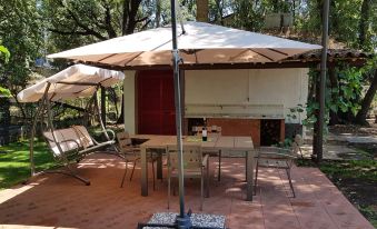 Chalet in the Woods Nestled in the Oak Forest in Monterosso Etneo