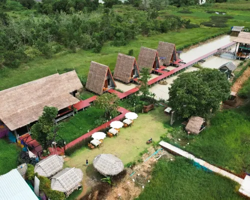 Rice Wonder Cafe & Eco Resort Hotels near Wat Saranat Thammaram