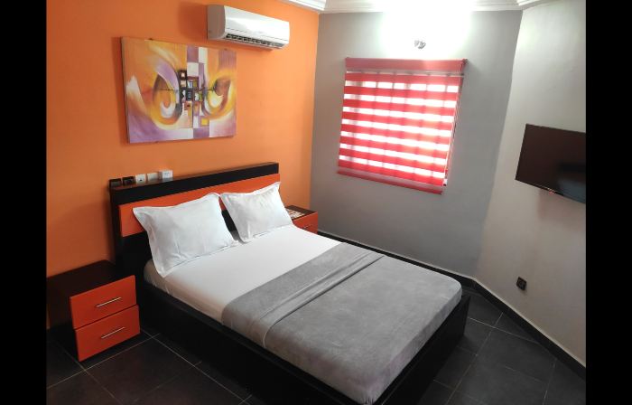 Standard Double Bed Bedroom in Lome Togo