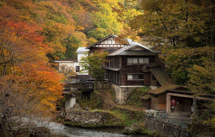 大沢温泉 山水閣