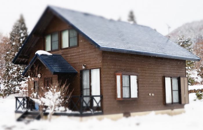 Log House Cottage Oze Toumeisou