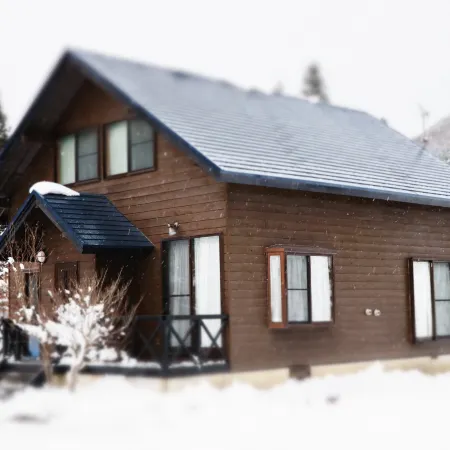 Log House Cottage Oze Toumeisou