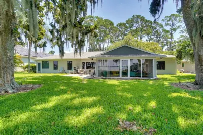 Luxe Waterfront Oasis w/ Dock - Direct Lake Access
