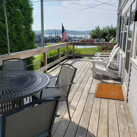 Gorgeous Views of Harbor Entrance! Walk to Town, East Side Location.