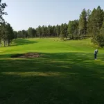 Two story authentic log construction home, built in 1936 with two fireplaces.