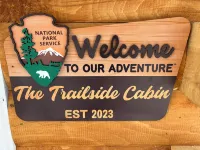 A stylish Adirondack Log Cabin located along side the NYS Hiking trail System!!