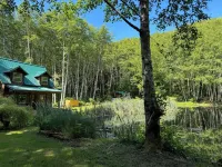 Lower Twin Cabin - 34 beautiful private acres of forest, meadows and riverfront.